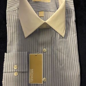 Michael Kors striped dress shirt